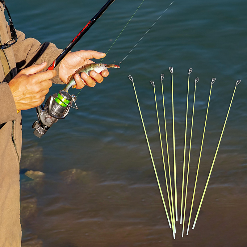 Fishing Rod Guide Replacement - 5 قطعة 42 سنتيمتر قارب/طوف قضيب