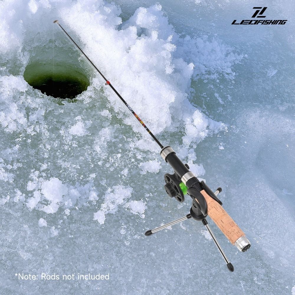 أدوات صيد الجليد الجديدة القاب - مراجعة Fishing Rod Ice وسعره