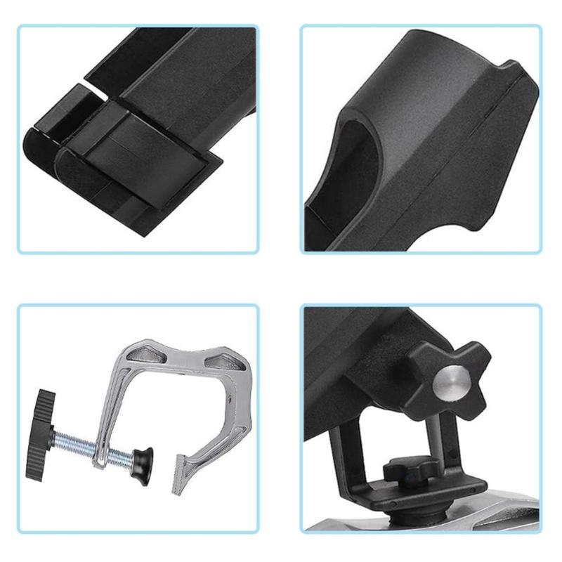 R6FE مشابك كبيرة قابلة للتعديل - مراجعة Fishing Rod Rack وسعره