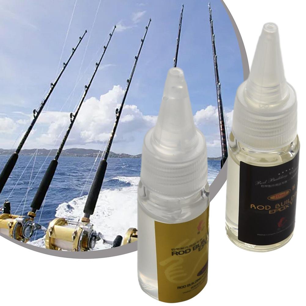 2 قطعة الصيد رود الغراء الصيد  - مراجعة Fishing Rod Guide Replacement وسعره