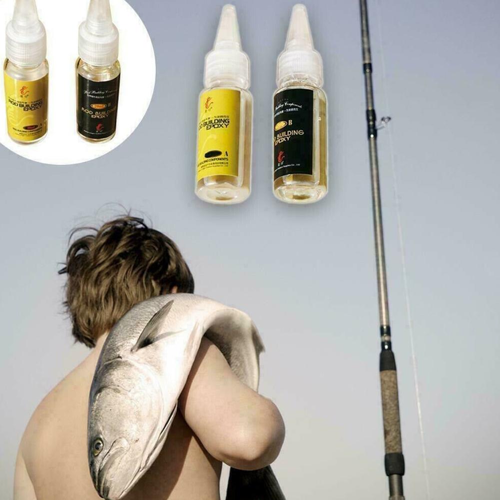 2 قطعة الصيد رود الغراء الصيد  - مراجعة Fishing Rod Guide Replacement وسعره