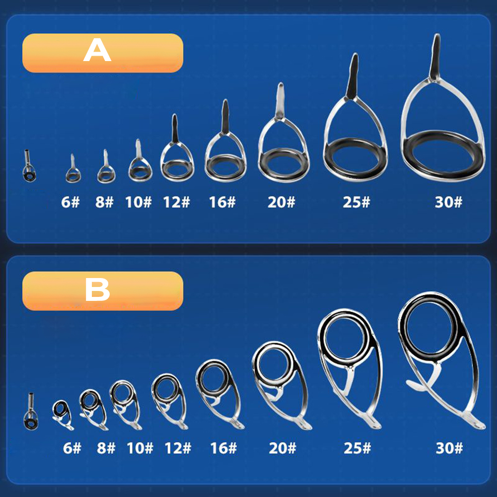 حلقات سيراميك لقضيب الصيد ، حل - مراجعة Fishing Rod Guide Replacement وسعره