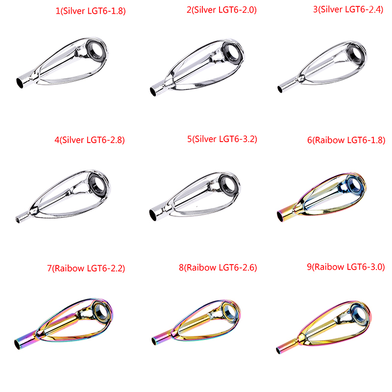 أدلة قصبة الصيد العليا أدلة إص - مراجعة Fishing Rod Guide Replacement وسعره