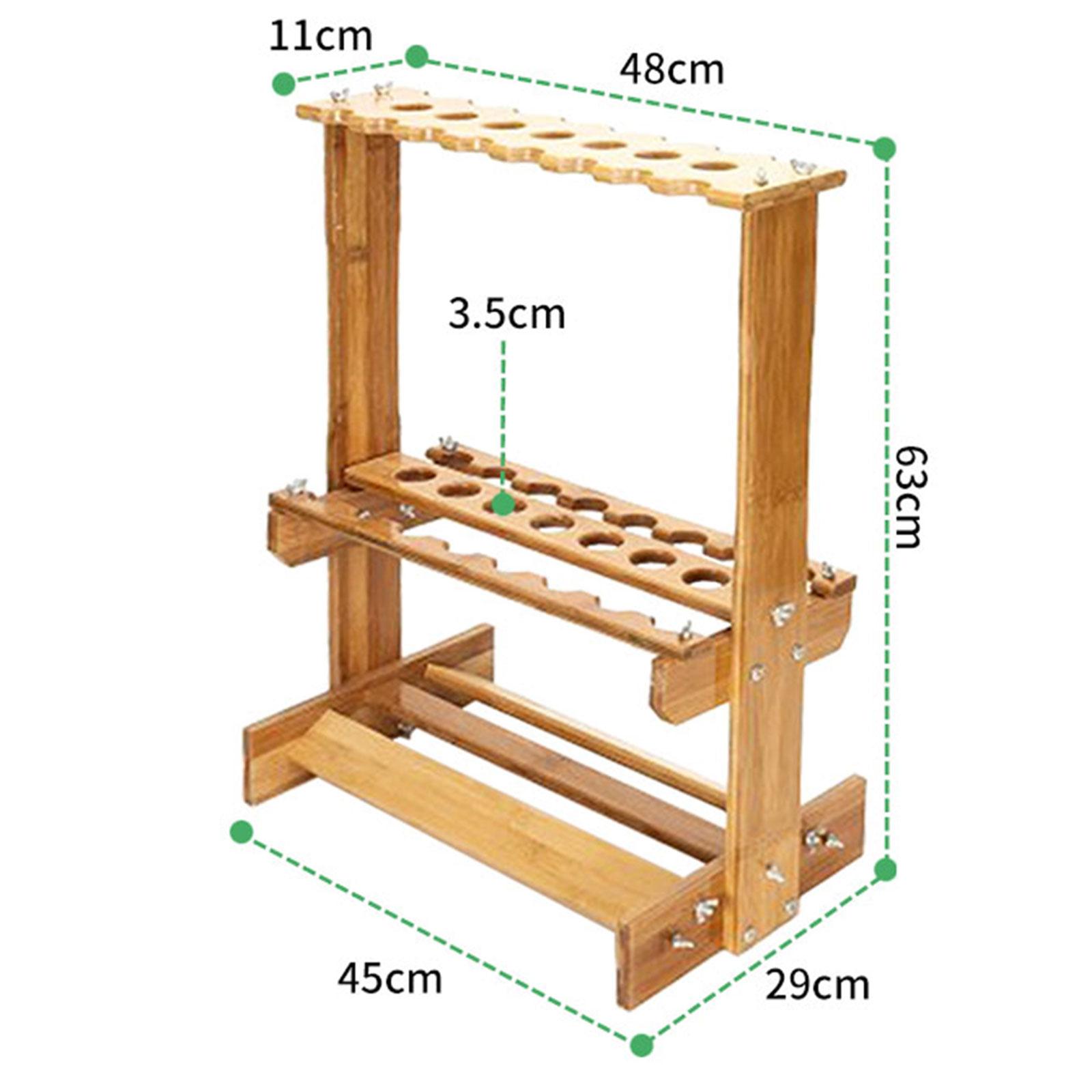 رف تخزين لقصبات الصيد من الخيز - مراجعة Fishing Rod Rack وسعره