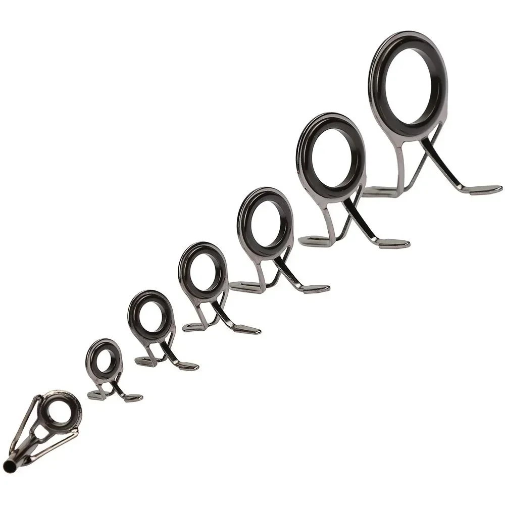 7 قطعة/المجموعة الصيد معالجة ا - مراجعة Fishing Rod Guide Replacement وسعره