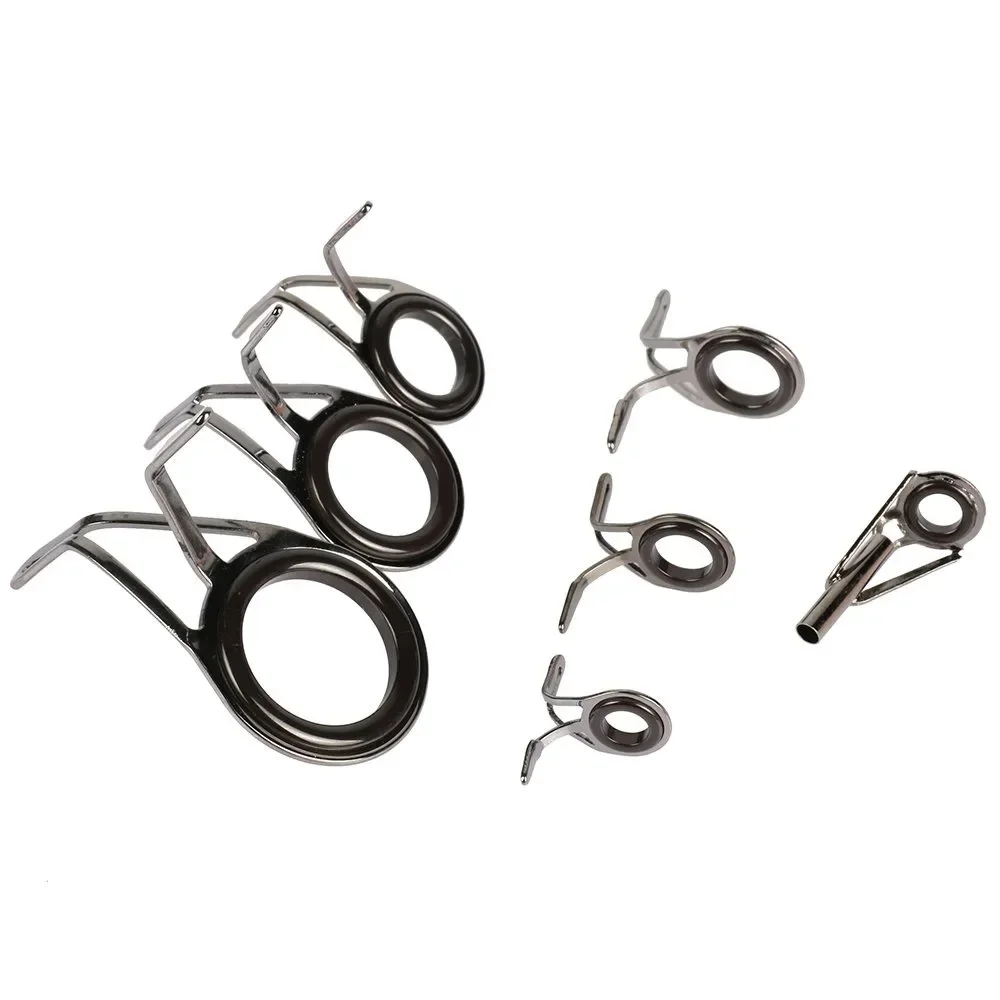 7 قطعة/المجموعة الصيد معالجة ا - مراجعة Fishing Rod Guide Replacement وسعره