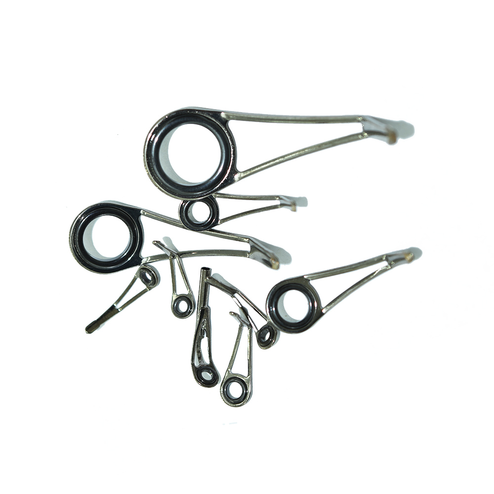 طقم 9 قطع من حلقات توجيه صنارة - مراجعة Fishing Rod Guide Replacement وسعره