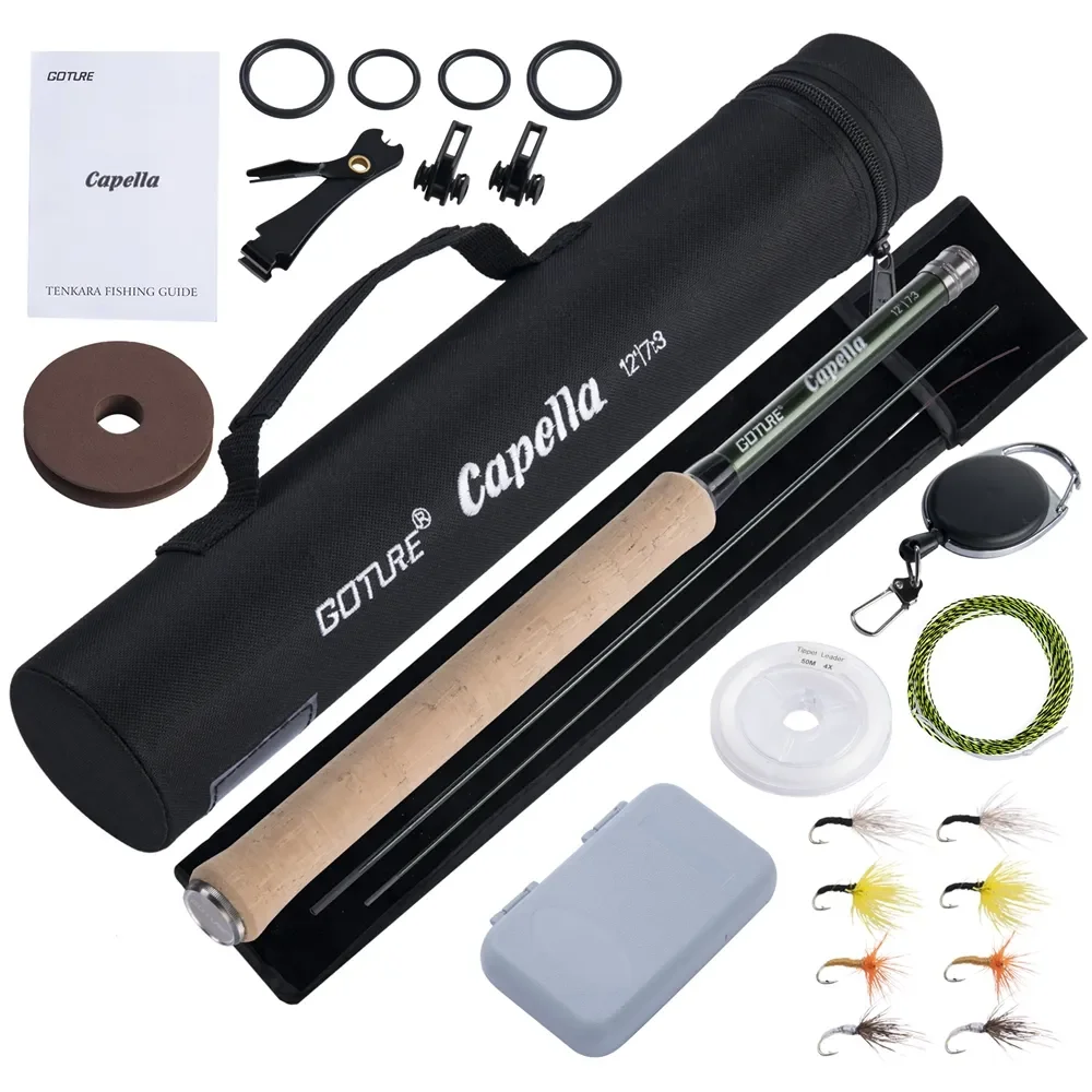 طقم صيد السمك بالذباب من جوتور - مراجعة Fishing Rod Combo وسعره